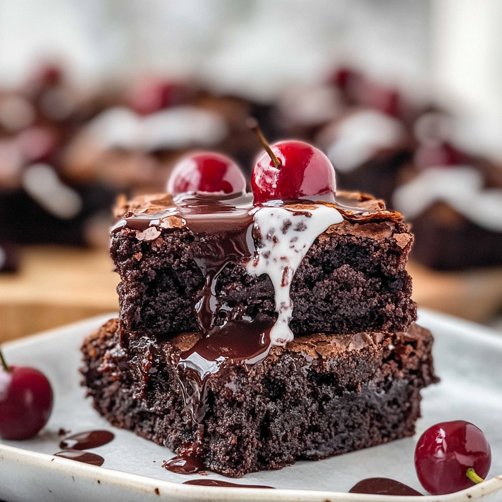 Black Forest Brownie