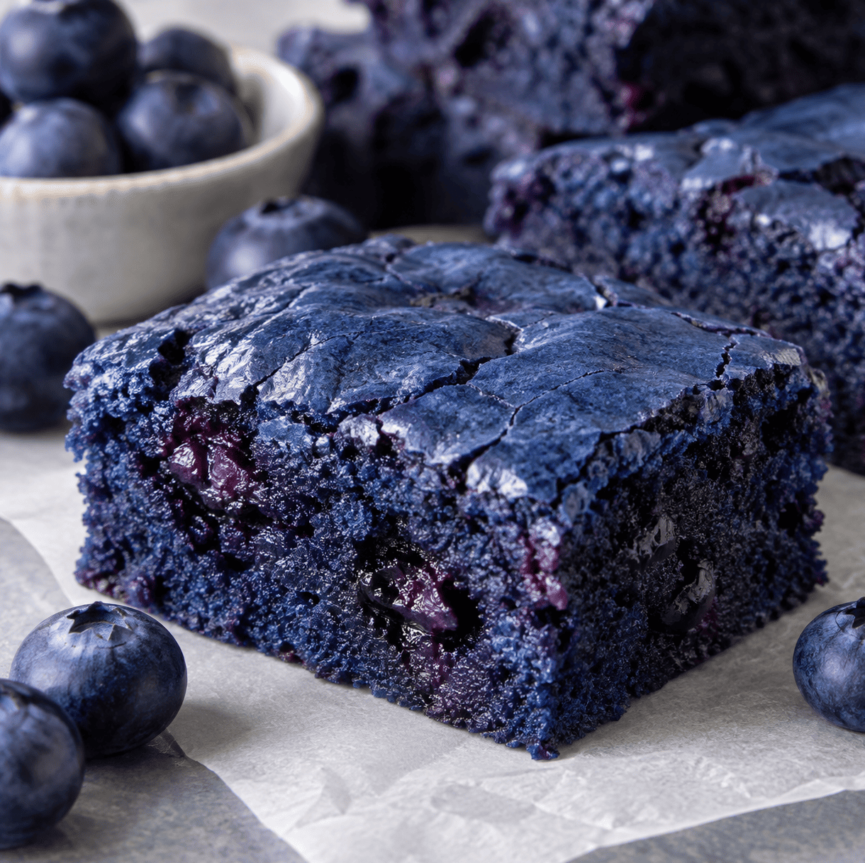 Blue Velvet Brownie