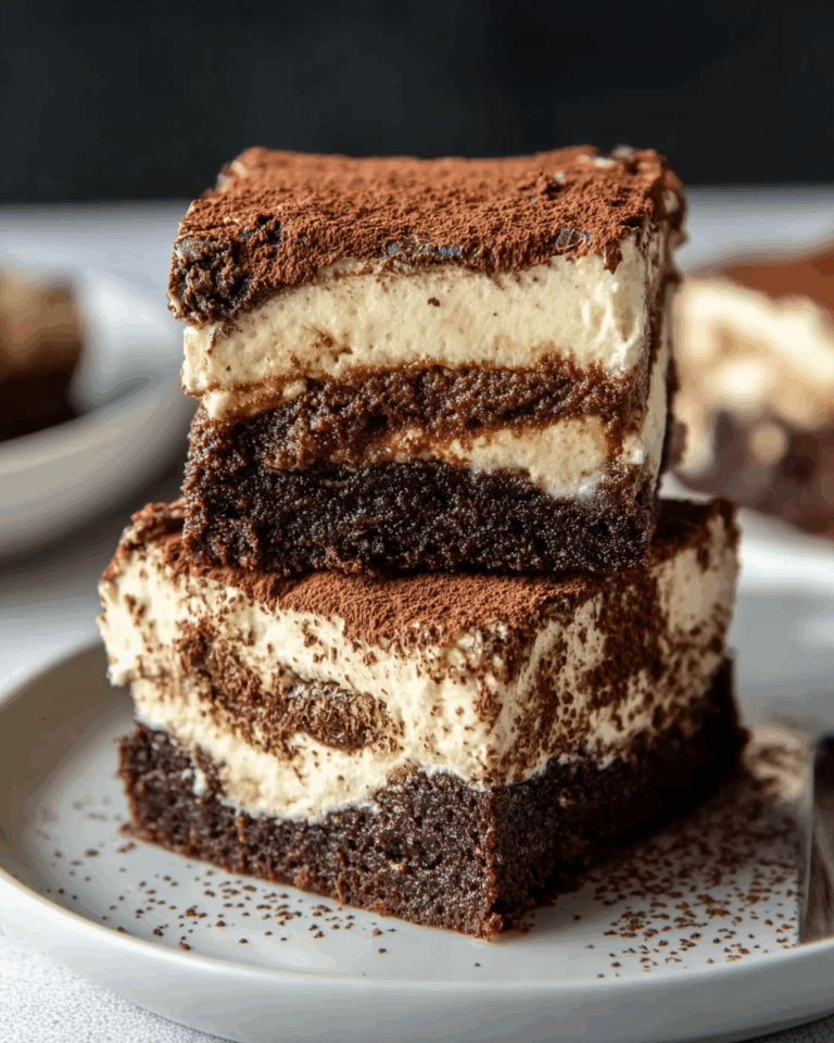Tiramisu Brownie